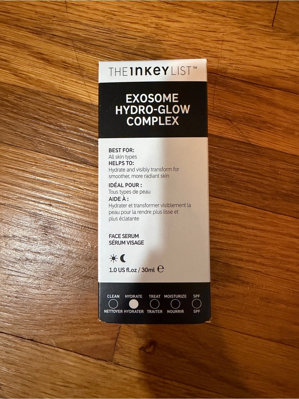 Exosome Hydro-Glow Complex Face Serum - White